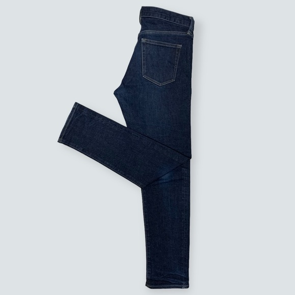 UNIQLO Slim Straight Mid Rise Kaihara Mill Selvedge Jeans Size 33x31 in EUC - Picture 4 of 14